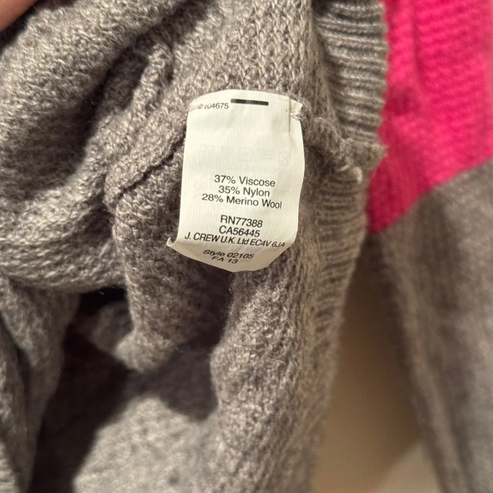 J.Crew Knit Colorblock Top - Picture 5 of 7